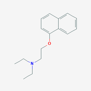 molecular formula C16H21NO B5823371 N,N-diethyl-2-(1-naphthyloxy)ethanamine 