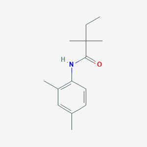 molecular formula C14H21NO B5823535 N-(2,4-dimethylphenyl)-2,2-dimethylbutanamide 