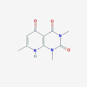 molecular formula C10H11N3O3 B5823909 5-hydroxy-1,3,7-trimethylpyrido[2,3-d]pyrimidine-2,4(1H,3H)-dione 