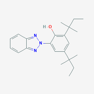 molecular formula C22H29N3O B058241 UV-328 CAS No. 25973-55-1