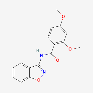 molecular formula C16H14N2O4 B5824115 N-1,2-benzisoxazol-3-yl-2,4-dimethoxybenzamide 