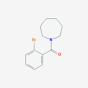 molecular formula C13H16BrNO B5824363 1-(2-bromobenzoyl)azepane 