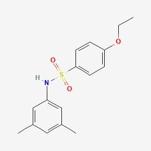 molecular formula C16H19NO3S B5824423 N-(3,5-dimethylphenyl)-4-ethoxybenzenesulfonamide 