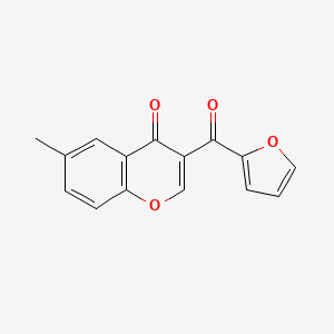 3-(Furan-2-carbonyl)-6-methylchromen-4-one