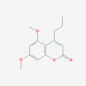 5,7-dimethoxy-4-propyl-2H-chromen-2-one