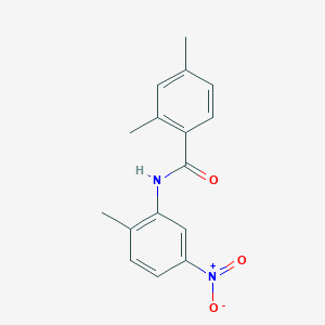 2,4-dimethyl-N-(2-methyl-5-nitrophenyl)benzamide