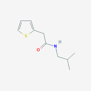 molecular formula C10H15NOS B5825042 N-isobutyl-2-(2-thienyl)acetamide 