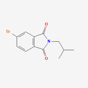 molecular formula C12H12BrNO2 B5825157 5-bromo-2-isobutyl-1H-isoindole-1,3(2H)-dione 