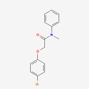 2-(4-bromophenoxy)-N-methyl-N-phenylacetamide