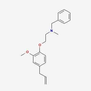 N-benzyl-2-(2-methoxy-4-prop-2-enylphenoxy)-N-methylethanamine