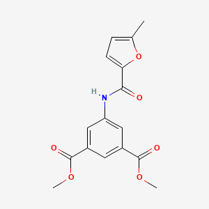 dimethyl 5-[(5-methyl-2-furoyl)amino]isophthalate