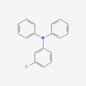 molecular formula C18H14FN B5825260 (3-fluorophenyl)diphenylamine 