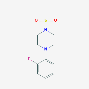 1-(2-fluorophenyl)-4-(methylsulfonyl)piperazine