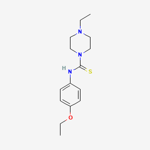 N-(4-ethoxyphenyl)-4-ethyl-1-piperazinecarbothioamide