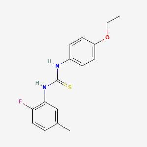 1-(4-Ethoxyphenyl)-3-(2-fluoro-5-methylphenyl)thiourea