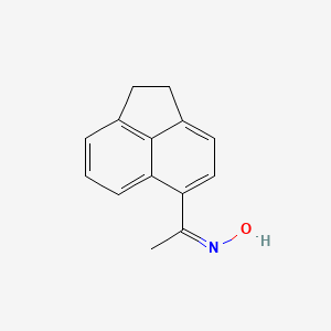 1-(1,2-dihydro-5-acenaphthylenyl)ethanone oxime