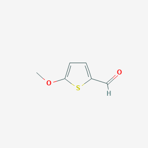 molecular formula C6H6O2S B058258 5-甲氧基噻吩-2-甲醛 CAS No. 35087-46-8