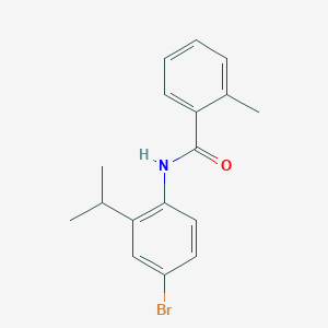 N-(4-bromo-2-isopropylphenyl)-2-methylbenzamide