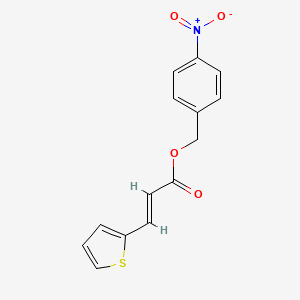 4-nitrobenzyl 3-(2-thienyl)acrylate