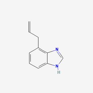 B582632 4-Allyl-1H-benzo[d]imidazole CAS No. 154490-94-5