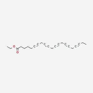 B582633 Ethyl henicosa-6,9,12,15,18-pentaynoate CAS No. 1797103-56-0