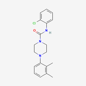 N-(2-chlorophenyl)-4-(2,3-dimethylphenyl)-1-piperazinecarboxamide