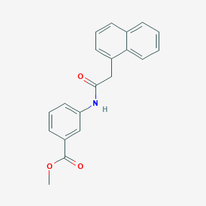 methyl 3-[(1-naphthylacetyl)amino]benzoate