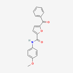 5-benzoyl-N-(4-methoxyphenyl)-2-furamide