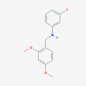 (2,4-dimethoxybenzyl)(3-fluorophenyl)amine