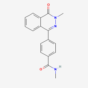 molecular formula C17H15N3O2 B5826781 N-methyl-4-(3-methyl-4-oxo-3,4-dihydro-1-phthalazinyl)benzamide 