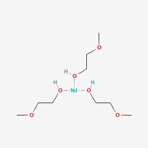 molecular formula C9H24NdO6 B582682 Neodymium methoxyethoxide CAS No. 142002-57-1