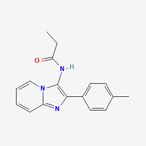 N-[2-(4-methylphenyl)imidazo[1,2-a]pyridin-3-yl]propanamide