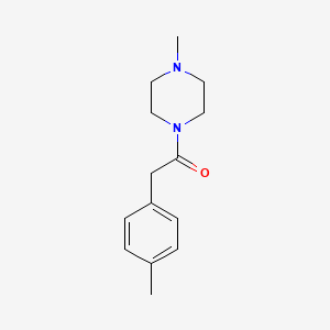 1-methyl-4-[(4-methylphenyl)acetyl]piperazine