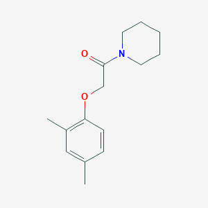 1-[(2,4-dimethylphenoxy)acetyl]piperidine