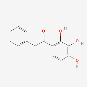 molecular formula C14H12O4 B5827069 2-phenyl-1-(2,3,4-trihydroxyphenyl)ethanone CAS No. 22761-00-8