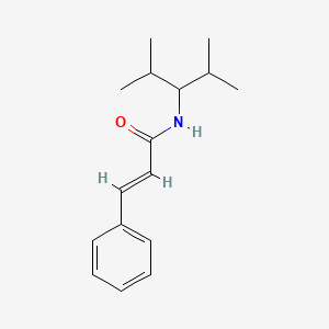 N-(1-isopropyl-2-methylpropyl)-3-phenylacrylamide