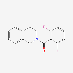 2-(2,6-difluorobenzoyl)-1,2,3,4-tetrahydroisoquinoline