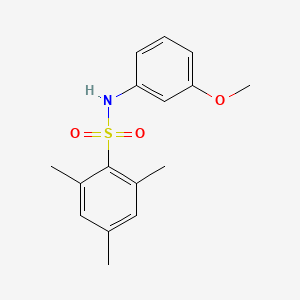 N-(3-methoxyphenyl)-2,4,6-trimethylbenzenesulfonamide