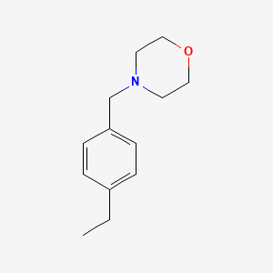 molecular formula C13H19NO B5827287 4-(4-ethylbenzyl)morpholine 