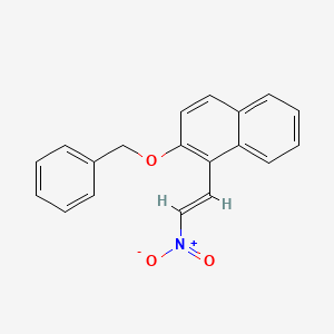 2-(benzyloxy)-1-(2-nitrovinyl)naphthalene