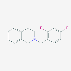 2-(2,4-difluorobenzyl)-1,2,3,4-tetrahydroisoquinoline