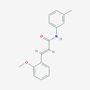 3-(2-methoxyphenyl)-N-(3-methylphenyl)acrylamide