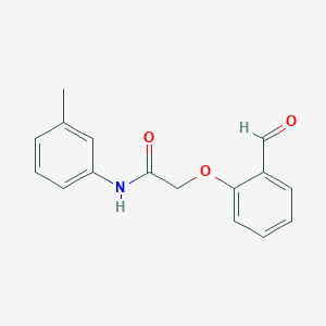 2-(2-formylphenoxy)-N-(3-methylphenyl)acetamide