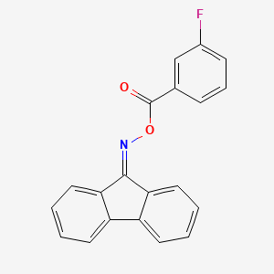 9H-fluoren-9-one O-(3-fluorobenzoyl)oxime