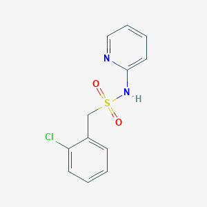 1-(2-chlorophenyl)-N-2-pyridinylmethanesulfonamide