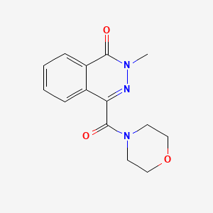 2-methyl-4-(4-morpholinylcarbonyl)-1(2H)-phthalazinone