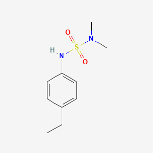 [(4-ETHYLPHENYL)SULFAMOYL]DIMETHYLAMINE