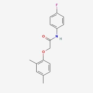 2-(2,4-dimethylphenoxy)-N-(4-fluorophenyl)acetamide