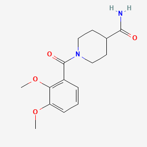 1-(2,3-dimethoxybenzoyl)-4-piperidinecarboxamide