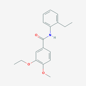 3-ethoxy-N-(2-ethylphenyl)-4-methoxybenzamide